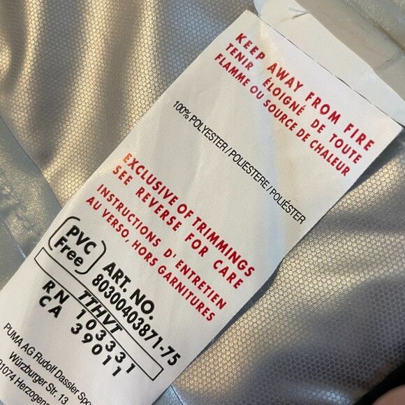 Vintage Rare PUMA × BMW Sauber F1 Team Navy Windbreaker Jacket - S - Picture 16 of 16